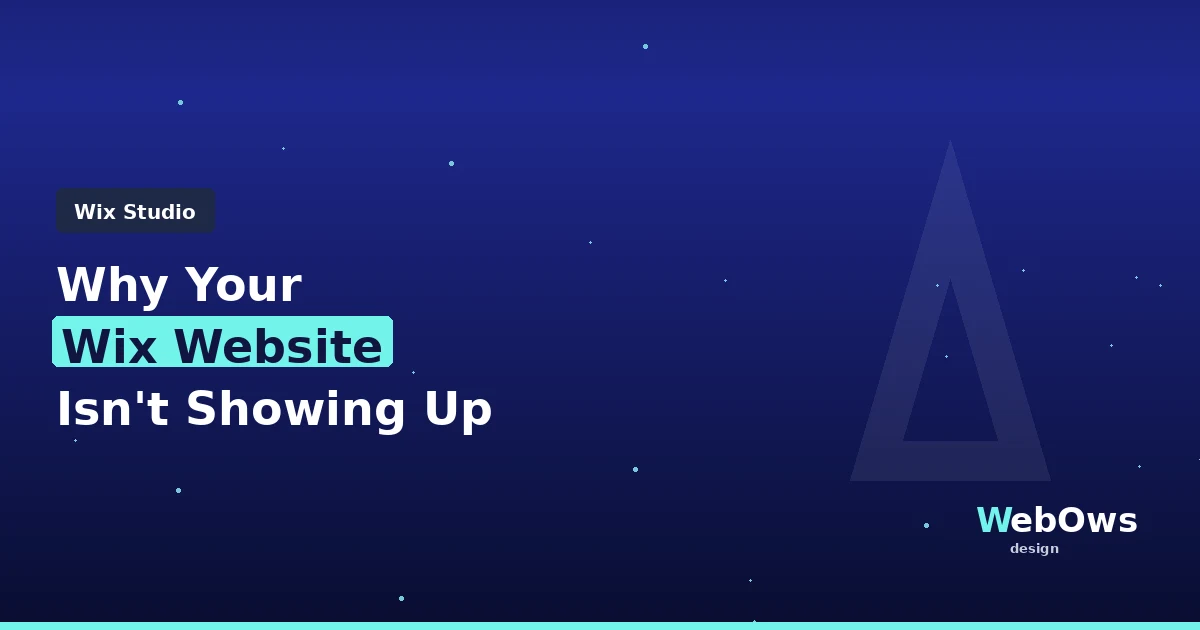Wix SEO: Why Your Website Isn't Showing Up on Google